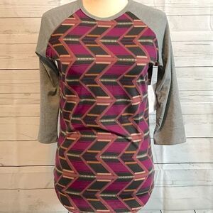 LuLaRoe Randy Baseball Tee